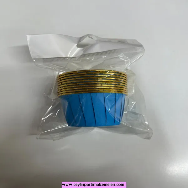 Mavi Cupcake Kabı
